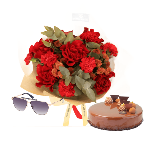 gift sunglasses with awsome flowers 10 view 1
