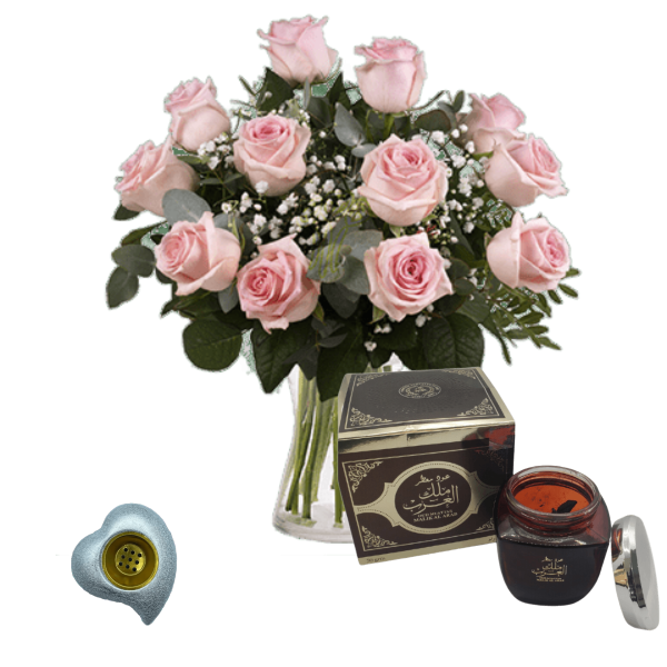 Corporate Gifts mubkhara with bokhoor and flowers 4 view 1
