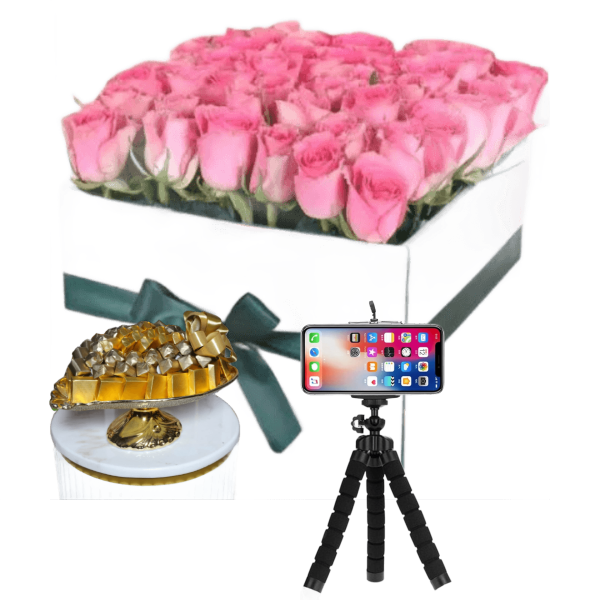 Corporate Gifts flowers with chocolate  28 view 1