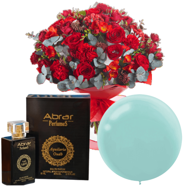 Birthday Gifts musk with flower 7 view 1