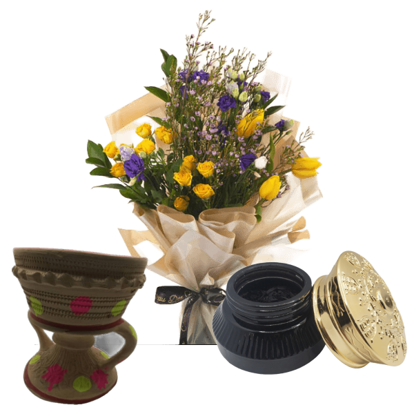gifts for women mubkhara  with flowers 17 view 1