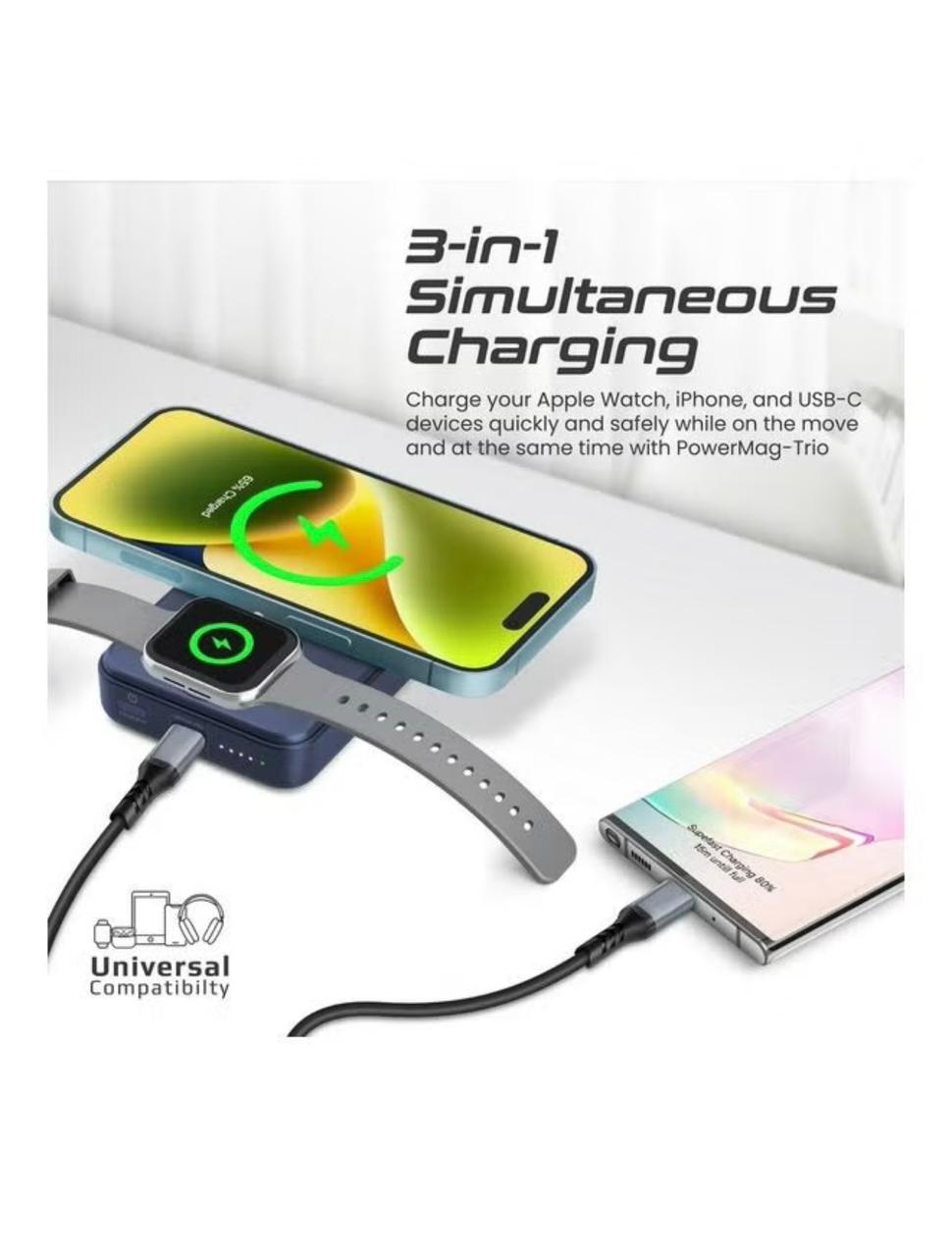 Promate 10000 mAh Wireless Power Bank view 5