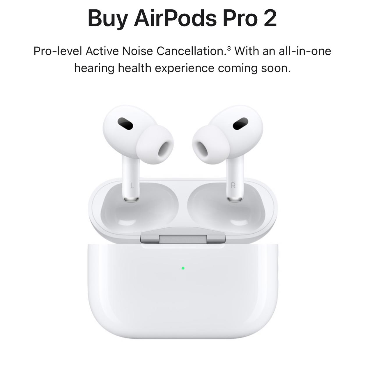 Apple AirPods pro 2 view 1