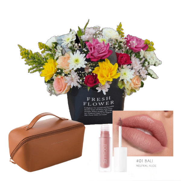 makeup and flower for her  32 view 1