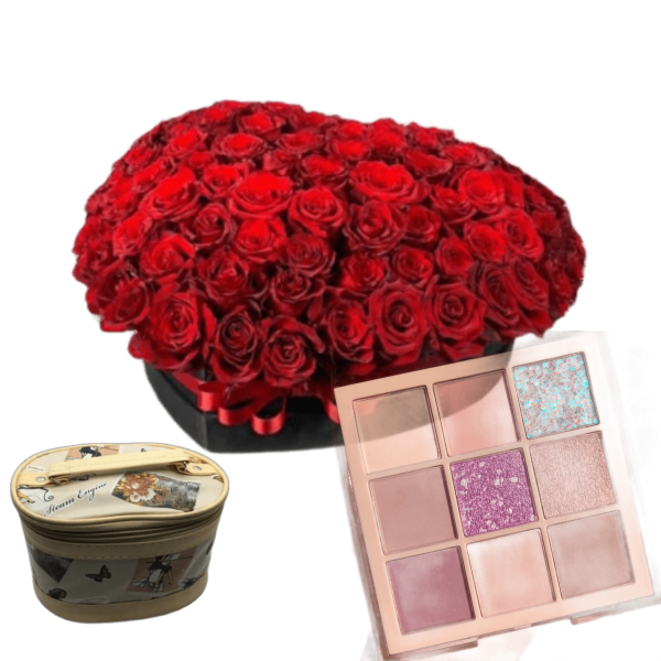 makeup and flower for her  37 view 1