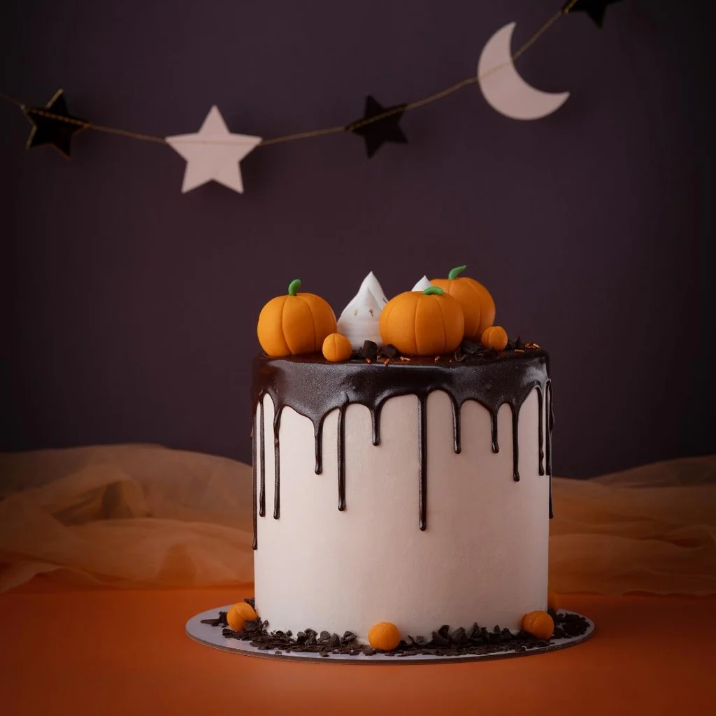 Halloween Drip Cake view 4