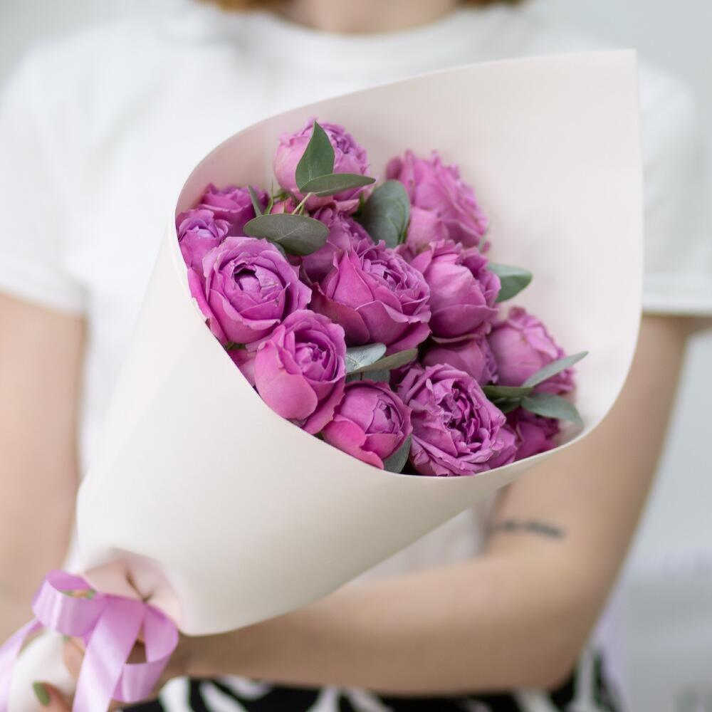 Bouquet of peony roses “Misty Bubbles” view 5