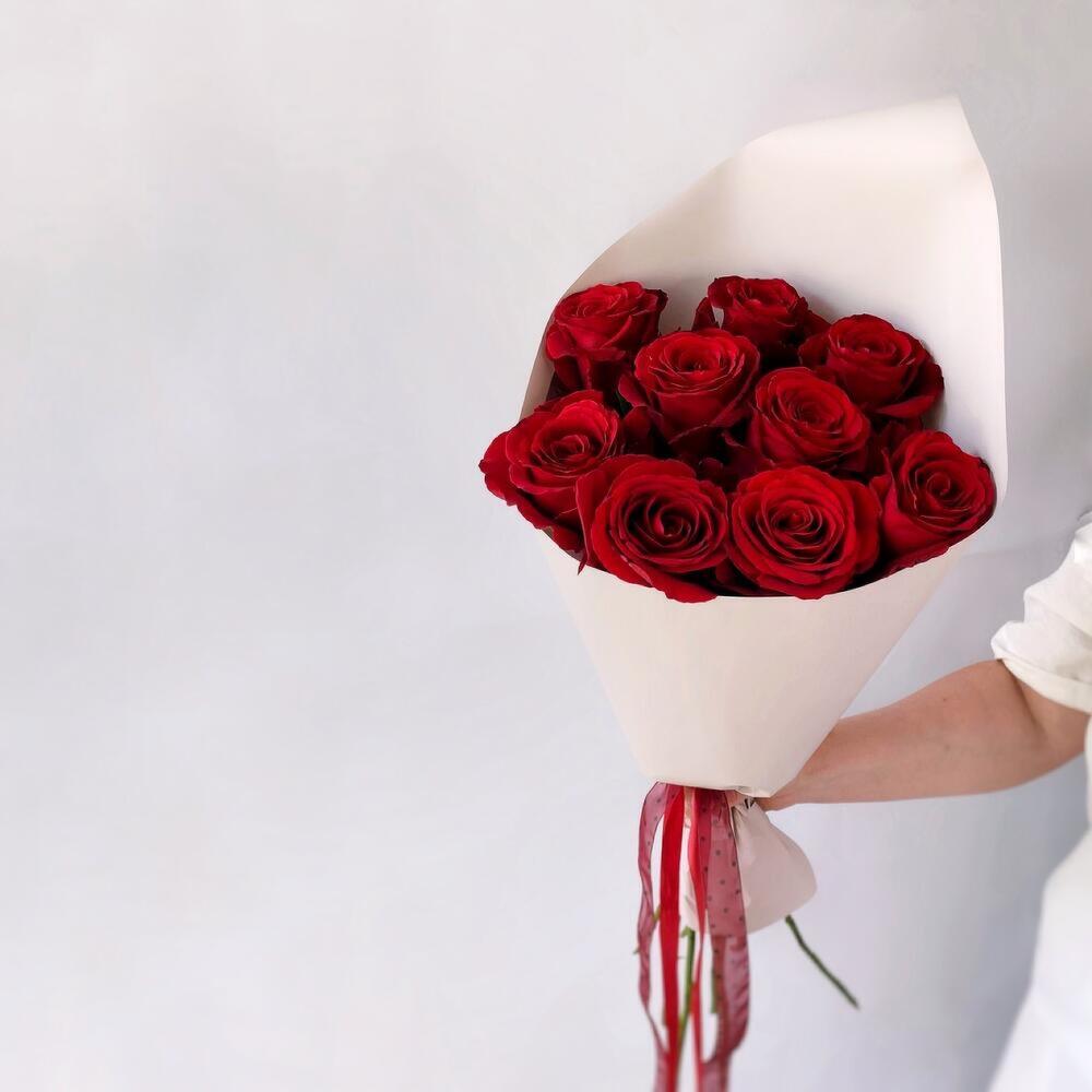 9 Premium Red Roses - Soul view 4