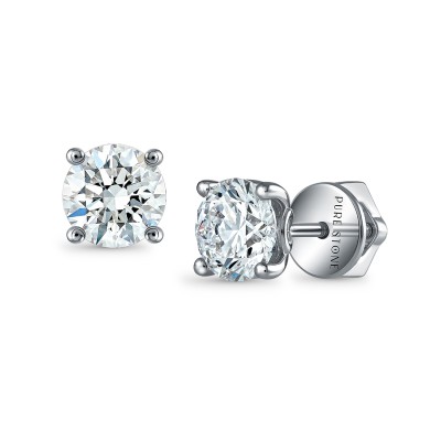2 Round Cut Lab Grown Diamonds view 1