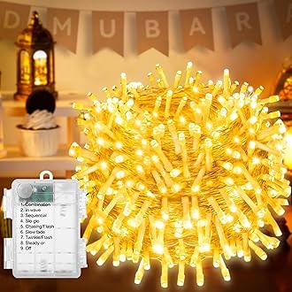 Artificial Christmas Tree with 10M String Lights, + chritmas tree view 6