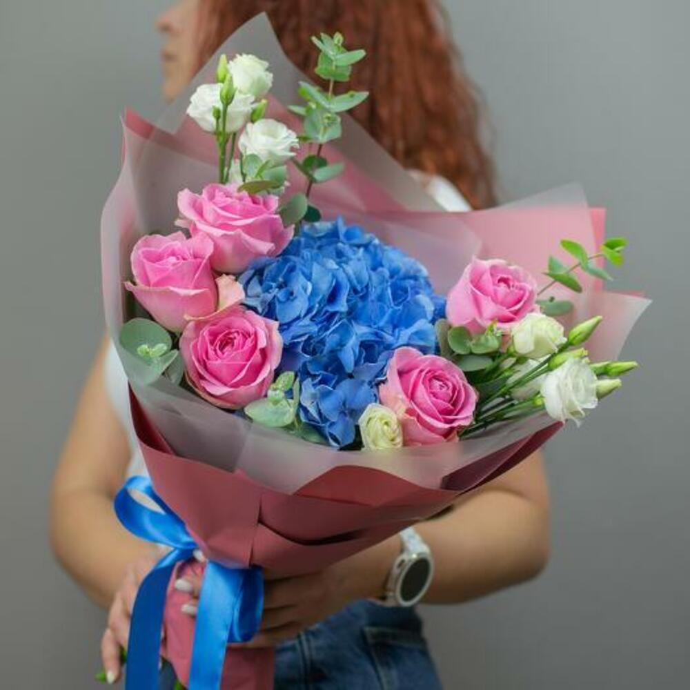 Bright Hydrangea Bouquet view 6