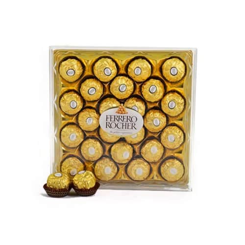 Love Heart Roses with Chocolates view 6