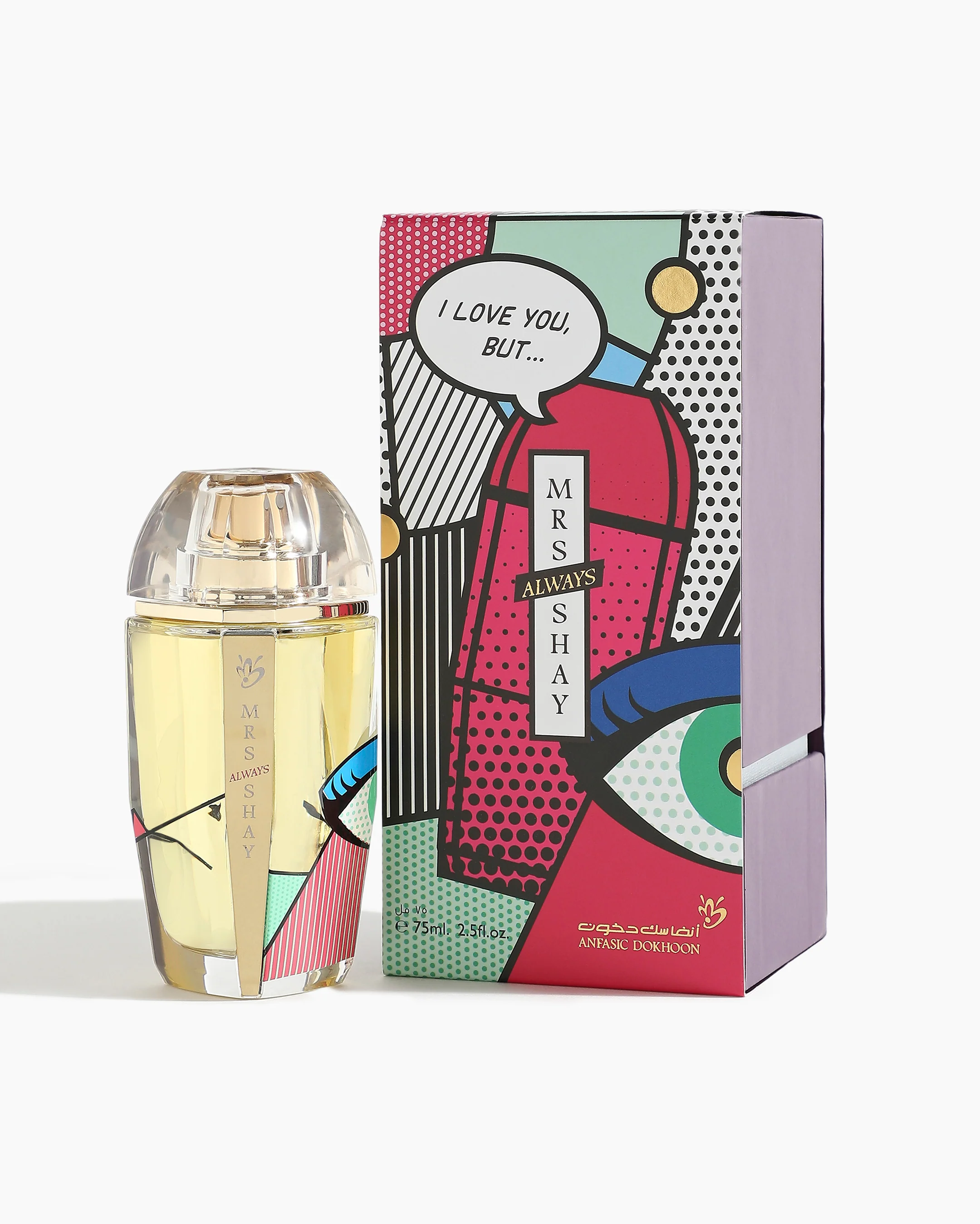 Mrs. Always Shay Parfum (75ml) with Egg Chocolates 28*28 (56 Pieces) view 4