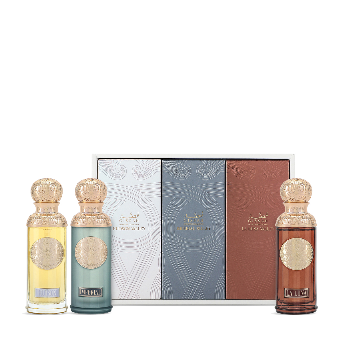 Valley's Set - 3x50ml & flowers vase view 5