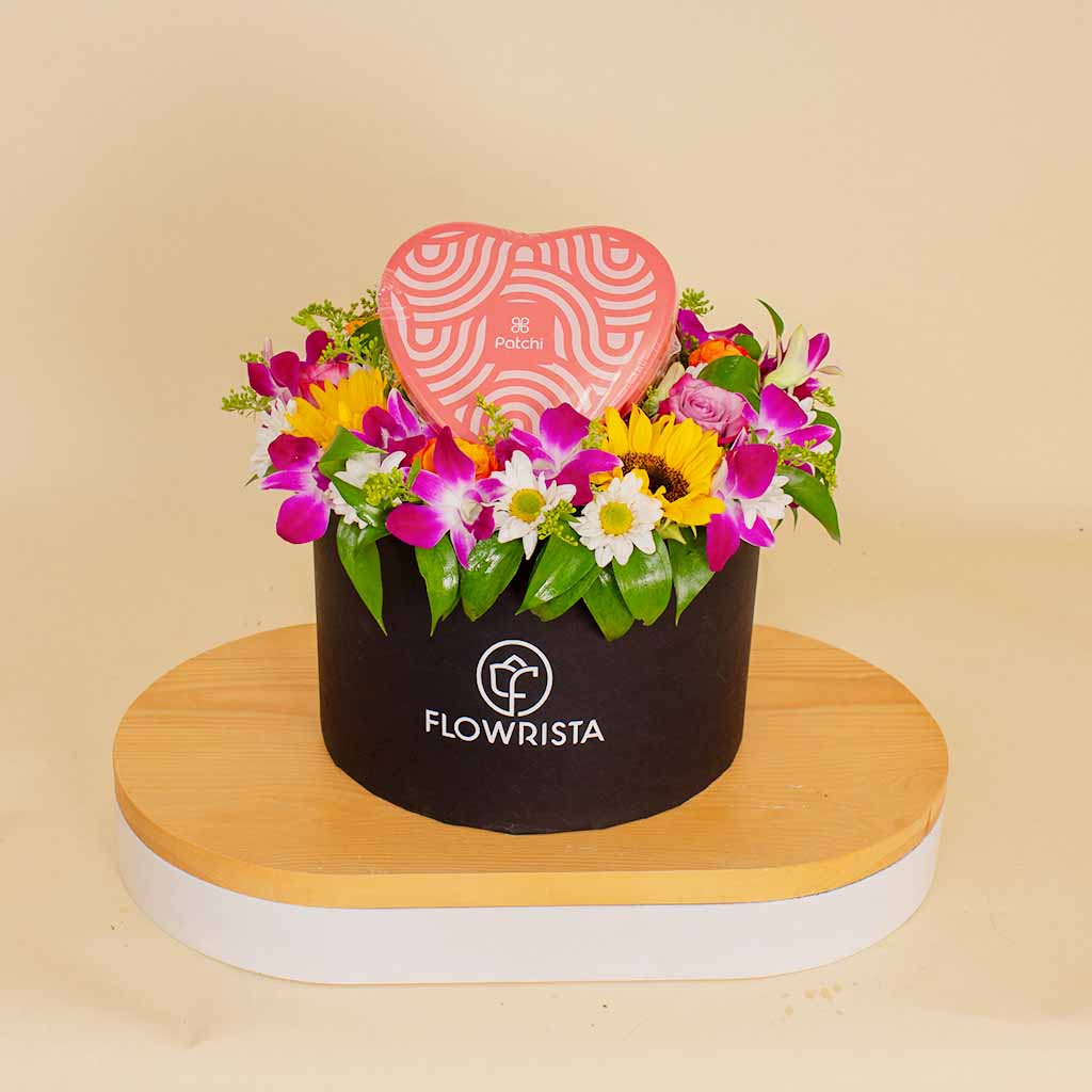 Patchi Love Chocolate Box | Spring Flower Box view 5