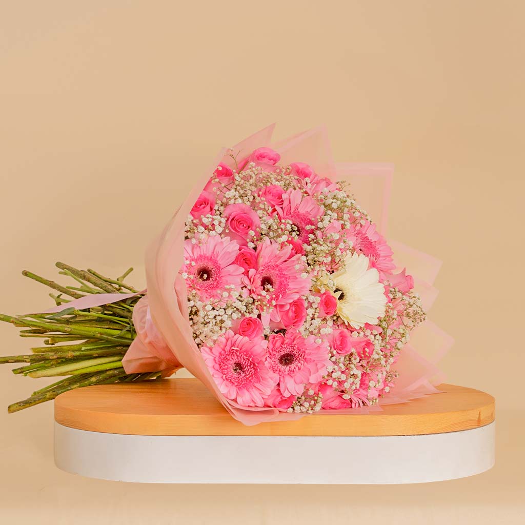 Pink Bliss Bouquet view 1