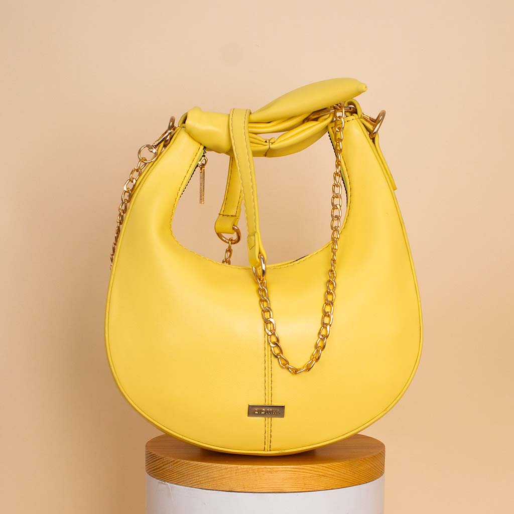 Alamki Bella Yellow Bag & White Roses Vase & House of Cocoa Chocolate Box view 4