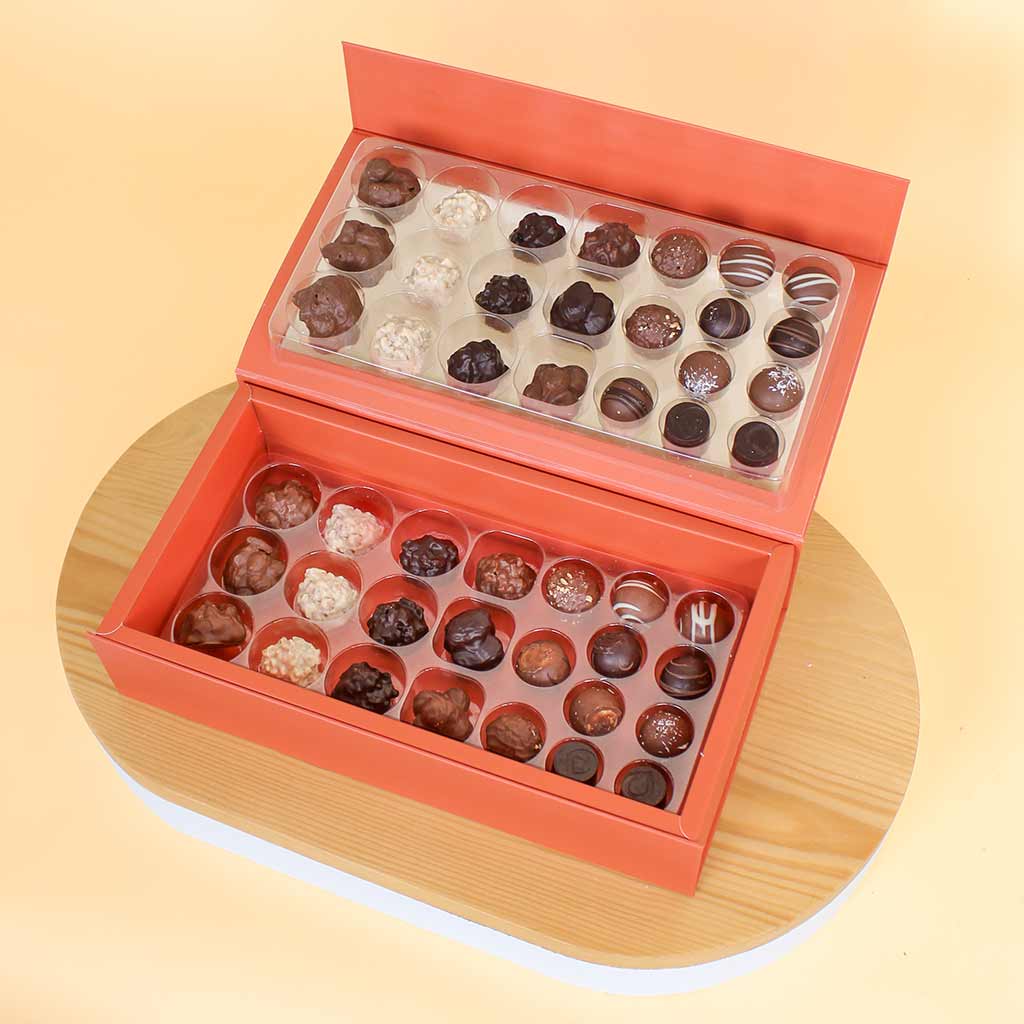 Patchi Les Gourmets Assorted Chocolates Box – 580g view 1