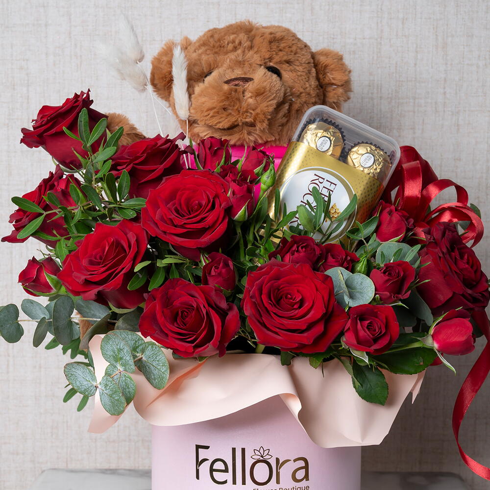 Teddy s Red Romance - 3830 view 8