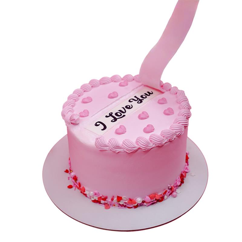 ILY Peel off Cake (Message - I love you) view 1