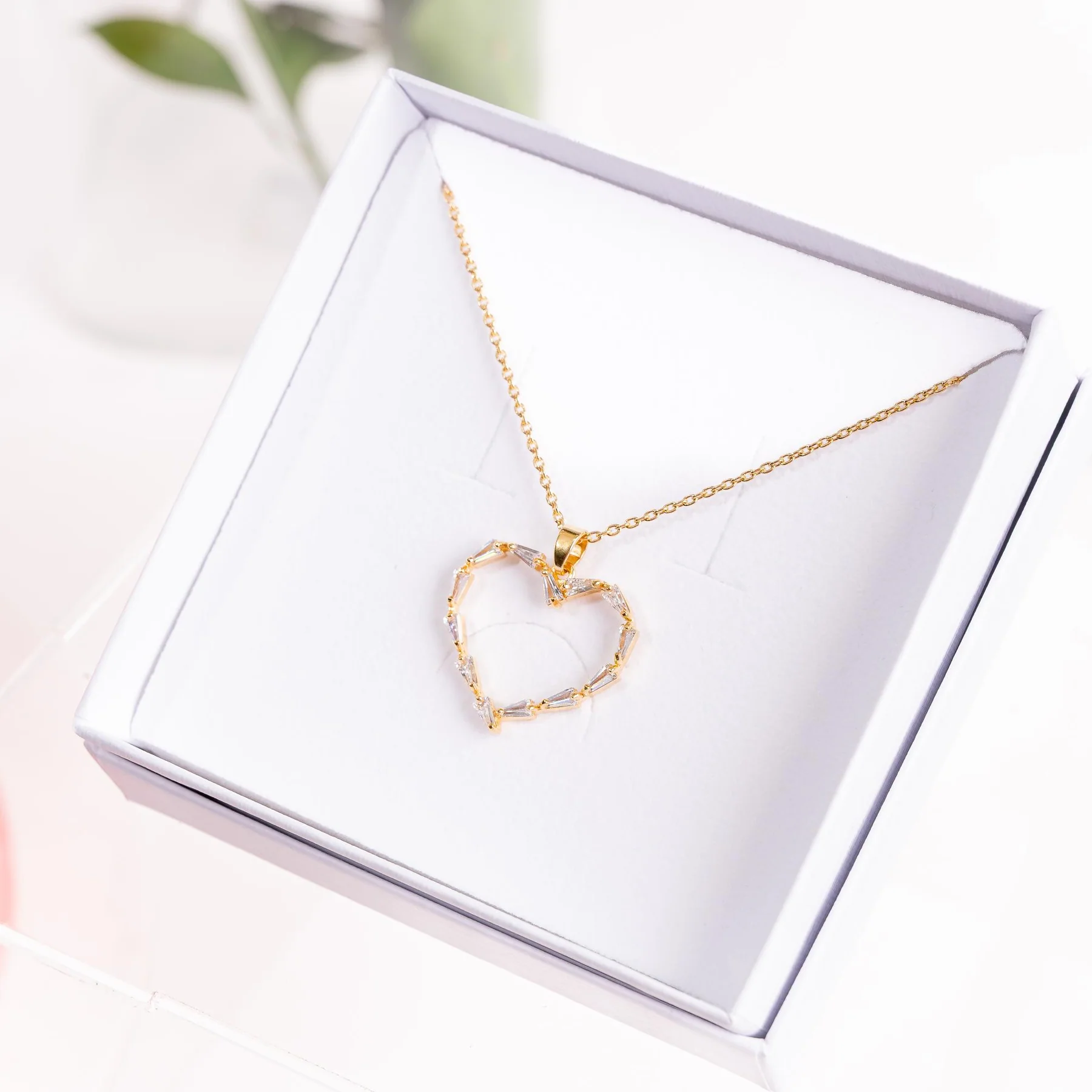 "I Love You" Heart Necklace Gift Bundle view 4