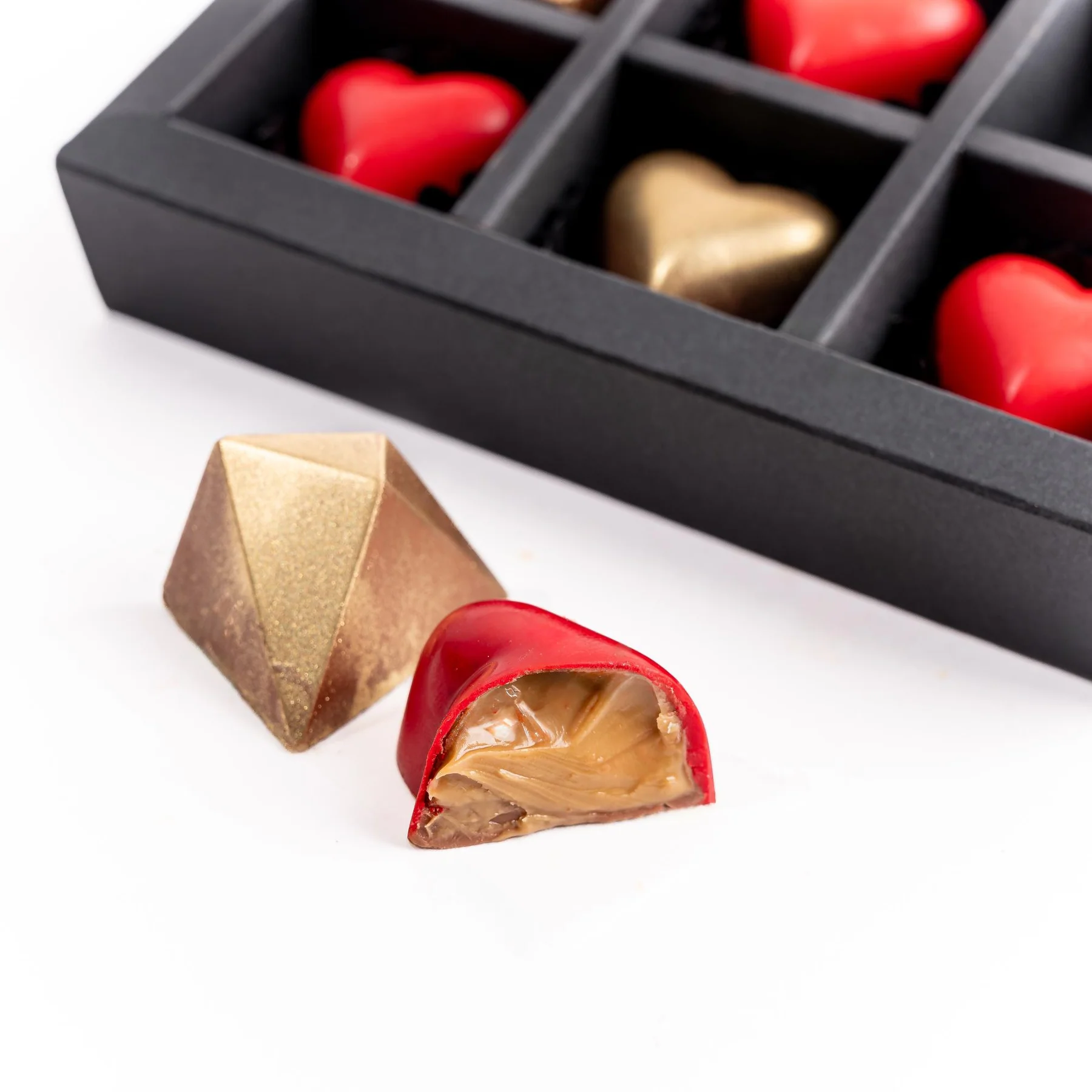 Hearts and Gems 6pc Chocolates Gift Box view 4