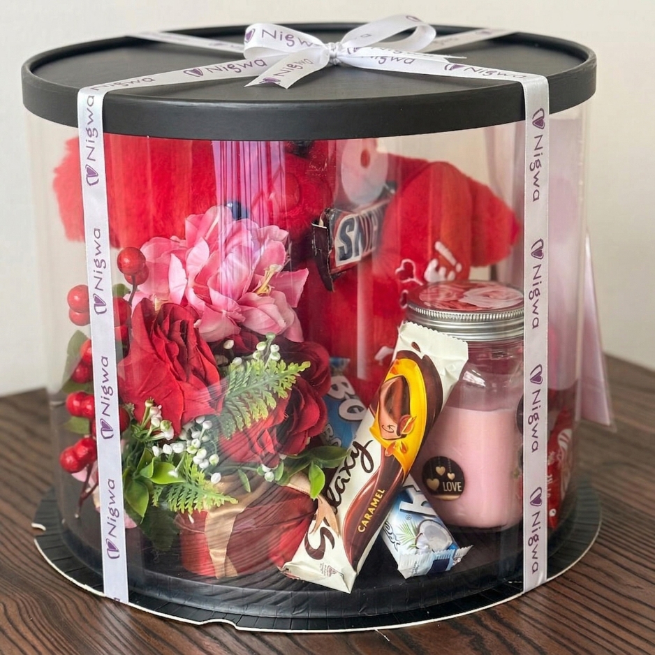 Premium Gift Hamper with teddy view 1