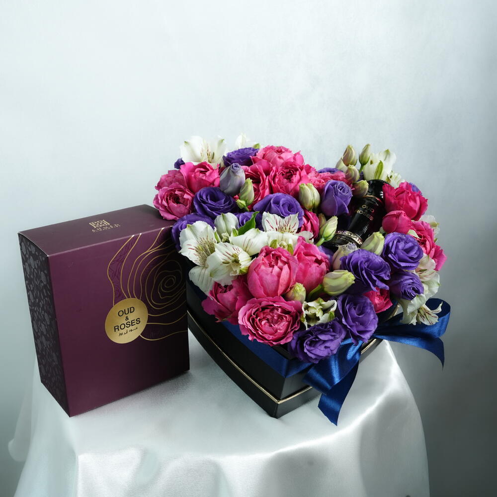 Ahmed Al Maghribi Oud and Roses Floral Romance Gift Box 7156 view 4