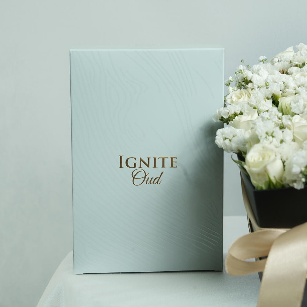 Ahmed Al Maghribi Ignite Oud Classic Flowers Heart box 7158 view 8