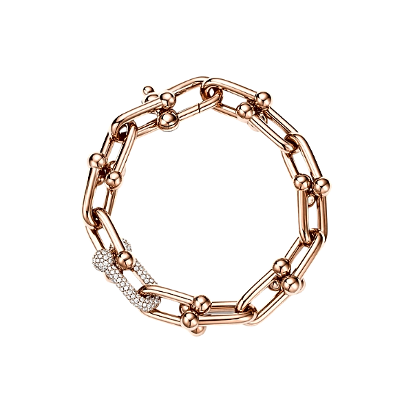 Tiffany style gold bracelet 21
