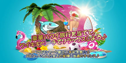 アロハシャーク創立二年記念祭🎊