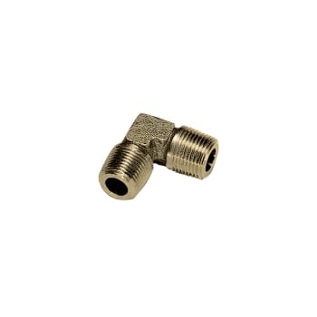Brass Elbow Male/Male R 1/4