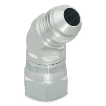 T-Lok 45 Gr Swivel Nut Elbow 7/8-14