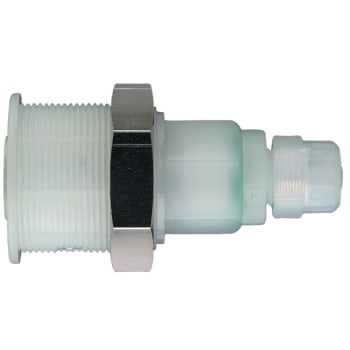 Rectus 21 Coupling 6X8MM Tube Panel Mounting POM
