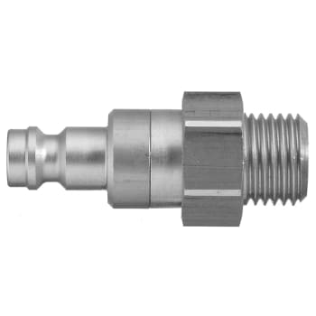 Rectus 21 Doble Shut-Off Nipple G1/4`Male AISI316L