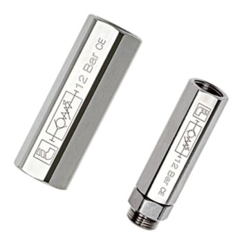 Adjustable Check Valve Female 1/4" BSPP