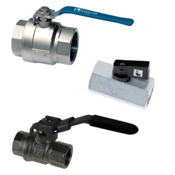 2/2 Ball Valve Fem 3/8BSPP 30Bar Lockable
