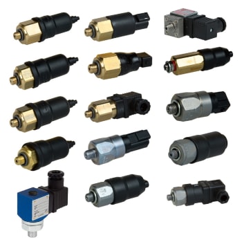 Ind Visual 1,2 Bar Dia 40 G1/8