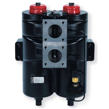 DF60 1 10Q V Duplex Filter BP 3.5 Bar