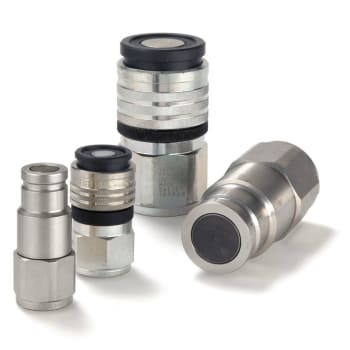 TEMA Flat Face 1' Nipple W/Port G 1 1/4'