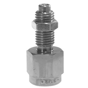 EO Test Point Adapt M16x2 Male X Gauge 1/4` Bulkh