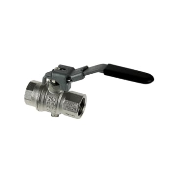 2/2 Ball Valve Fem 3/8BSPP 30Bar Lockable