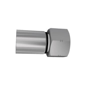 Straight BSP Swivel 1/4` X 1/4`