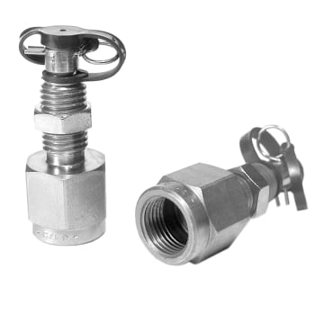 EO Test Point Adapt M16x2MaleXGau 1/4` Bulkh A316L