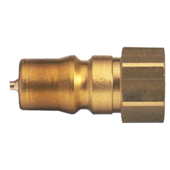 PLG G3/4 FEMALE BSPP NBR BRASS