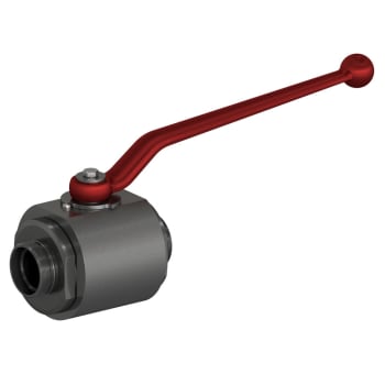 2-WAY BALL VALVE 35L, 315 BAR, POM/NBR, STEEL.