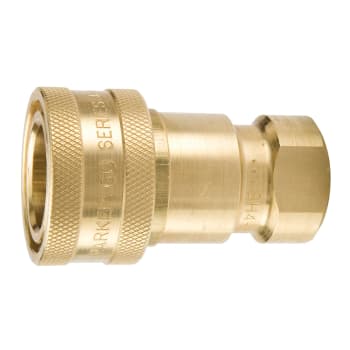 Coupling ISO-B 3/4' NPTF, Brass