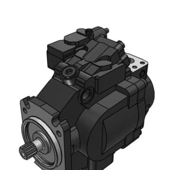 Axial Piston Pump 105ccm CW W/Paint Thrudrive
