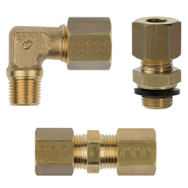 MALE STUD FIT'G 10MMX1/4' BSPT BRASS