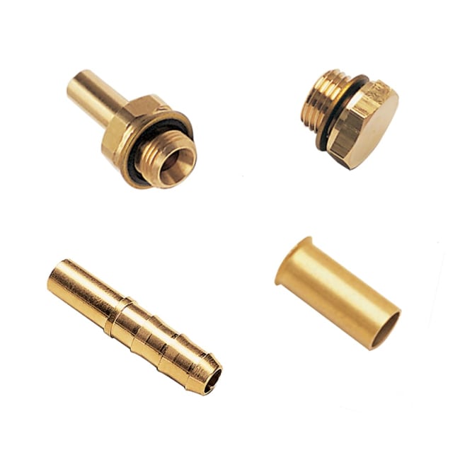 BRASS HEX HEAD PLUG 1/8"BSPP W/WASHER